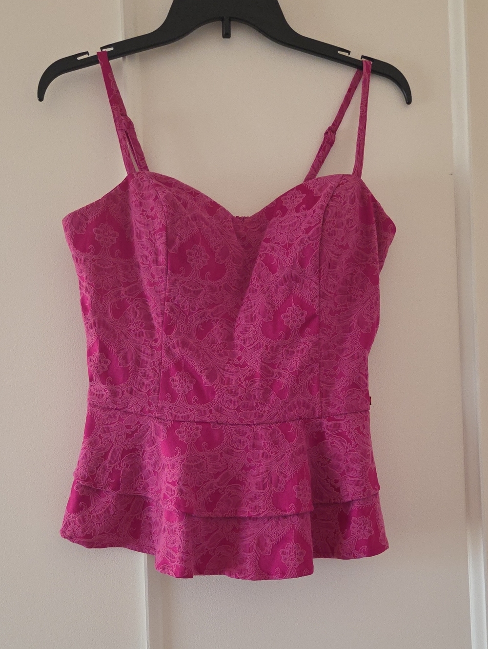 Hot Pink VintageGuess Padded Top